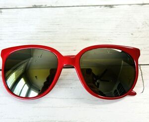 VUARNET Vintage 002 Pouilloux Sunglasses Mineral Amber Lenses France Red 80's